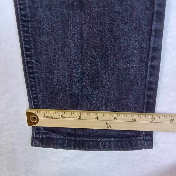 Levis 541 Athletic Taper Black Jeans Mens 32x34 Denim Pants Fits 32x31 - Picture 7 of 13